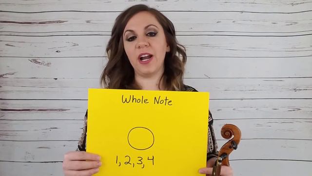 Violin Lesson 6: Whole Notes And Dotted Quarter Notes