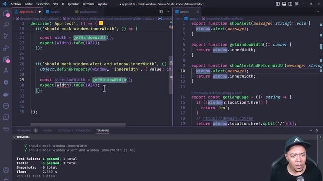 ¿SABES Como Hacer Mock Del Objeto Mock Con JEST? #testing