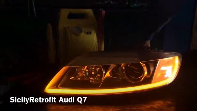 Audi Q7 headlights Led SicilyRetrofit
