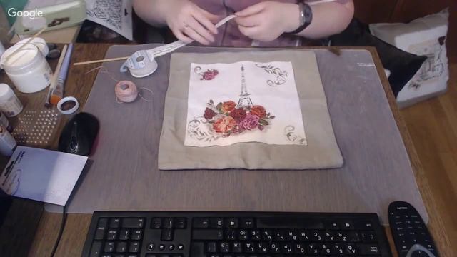 Ксения Протасова  ДЕКУПАЖ НА ТЕКСТИЛЕ