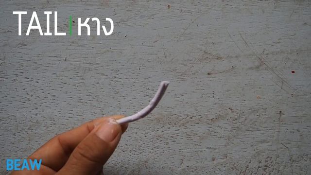 How To Make A Paper Mache Cat Cartoon For Kids Crafts Diy  / สอนทําเปเปอร์มาเช่ แมว การ์ตูน ง่ายๆ