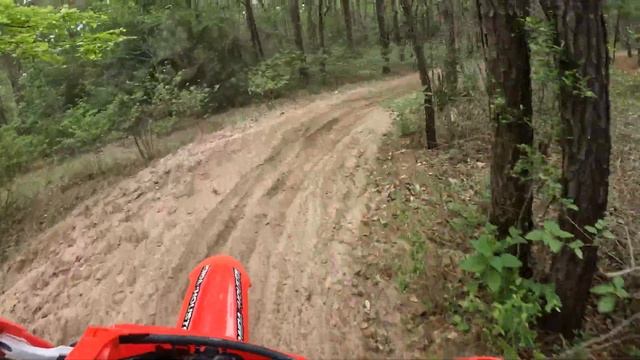 Sam Houston - Sandy Trail April 2023 New Michelin Tires Honda CRF 250F