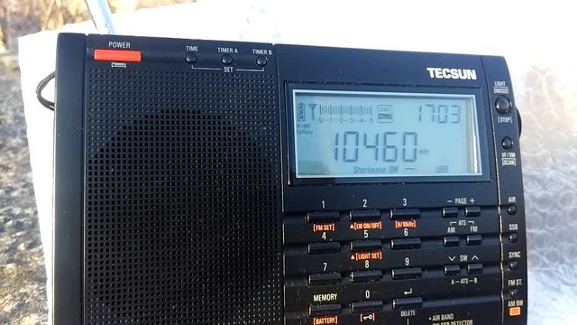 Сравнение на КВ  USB  Tecsun 660  Malahit SDR.