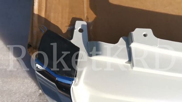 Решетка радиатора Land Cruiser Prado 150 13-2017г Белая