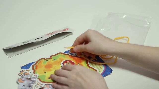 Развивающая игра Занимательная шнуровка 