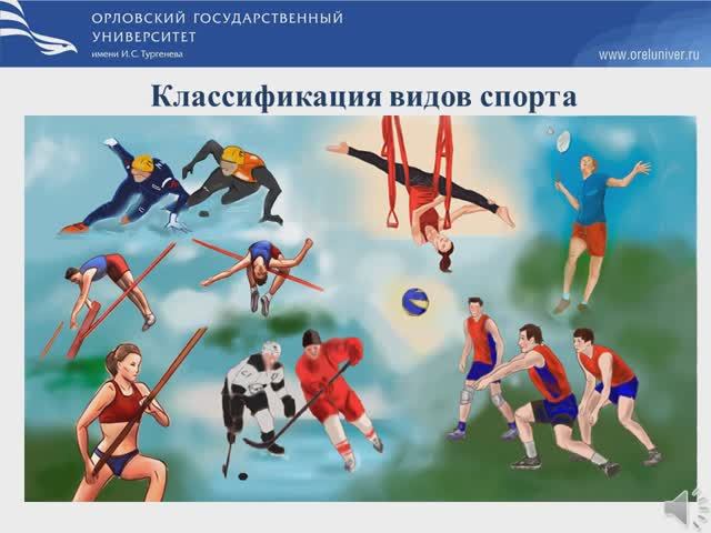 Классификация видов спорта