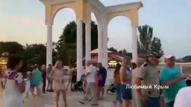 Прогулка по Евпатории вечерней. Парк им. Фрунзе набережная им. Горького. Крым 2020. Евпатория 2020