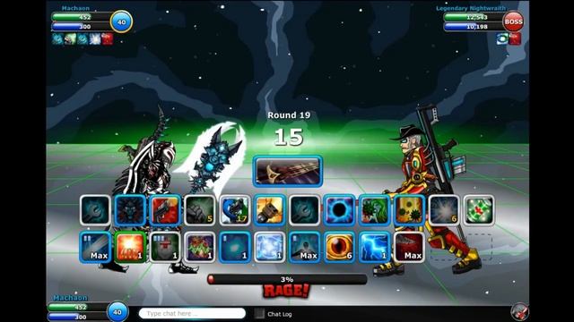 EpicDuel Defeating Legendary Nightwraith As Blood Mage (With Passives)