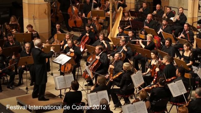 Владимир Спиваков и НФОР на фестивале в Кольмаре 2012