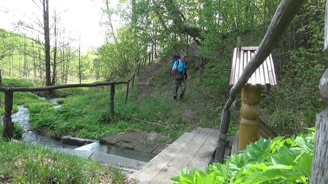 Май 2018г.Одиночьны поход с ночёвкой в лесу.