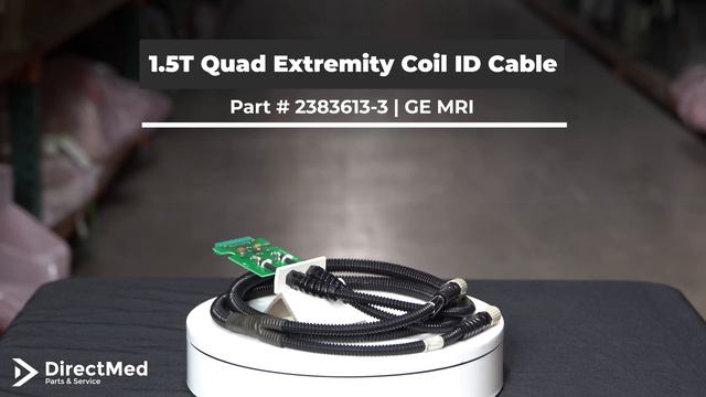 1.5T Quad Extremity Coil ID Cable Part # 2383613-3 | GE MRI