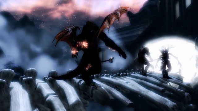 엘더스크롤5 스카이림 - 검으로 기를 모아서 방출하는 스킬의 초안