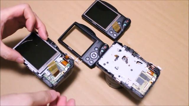 【液晶交換】Canon PowerShot SX410 IS　の液晶と SX400 IS 液晶を交換します