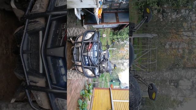 Стробоскопы на квадроцикле