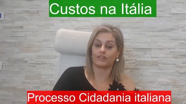 Cidadania Italiana- Gastos Na Itália Para Fazer O Processo