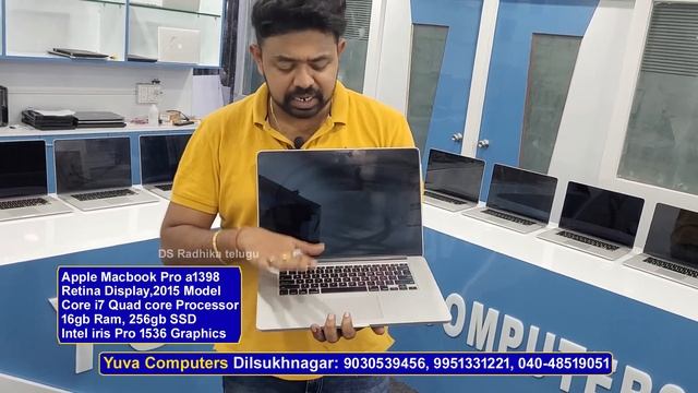 Best Successful Mac Laptop |Apple Macbook Pro A1398 Mid” 2015|core I7 Hi-endConfiguration DS RADHIK
