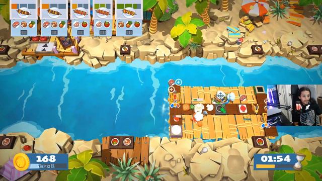 STOP BUMPING ME | Overcooked 2 Surf N Turf Part 2