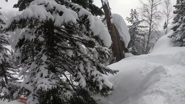 КатаемШерегеш. Рваные ботинки в конце ролика. снегоходы Summitexpert