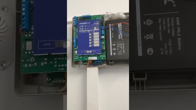 ГРАНИТ-5 будни обслуживания пожарной сигнализации