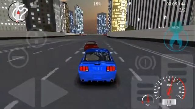 Гонки на Ford Mustang-уличные гонки???