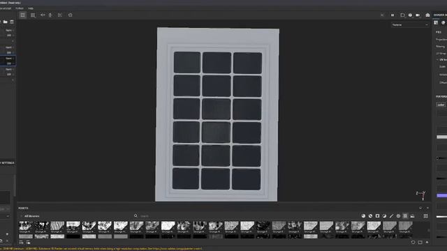 Панель с масками