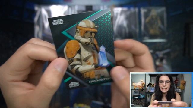Color Cravings! | 2022 TOPPS STAR WARS CHROME BLACK HOBBY BOX OPENING X2 FOR MATT S.