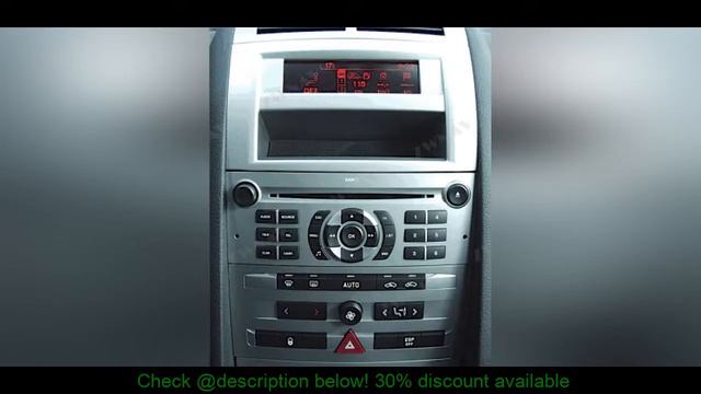 Buy For Peugeot 407 2004-2010 64GB ROM Multimedia Radio Stereo DSP Headuni Android Car DVD Player G