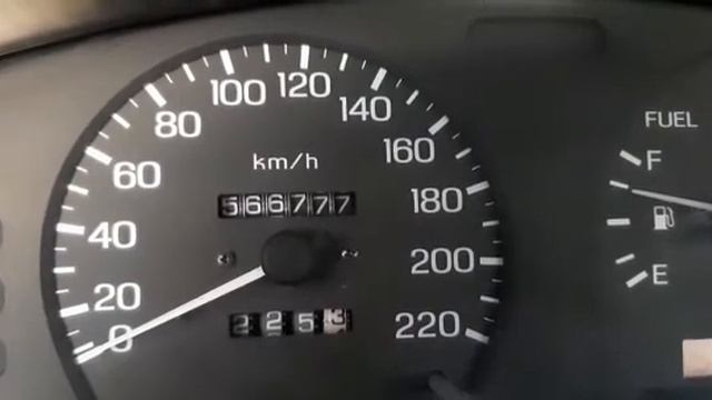 After Half Of Milion Nissan Sunny Starts Engine