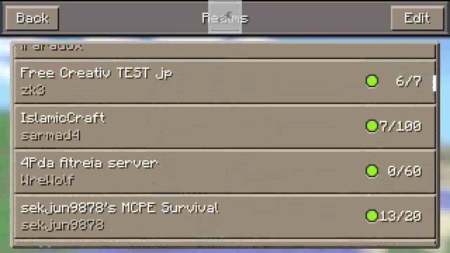 Minecraft PE Realms [Android]