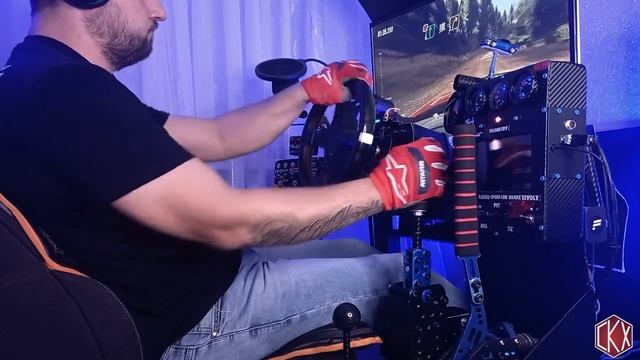 Dirt Rally 2.0/Перешитый руль CSL/DIY Sequential Shifter/ручник с али/Fanatec/DIY Sim Racing Pedals