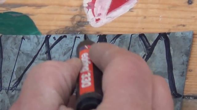 Оформляем край металла  Красивый ОРНАМЕНТ на раз два