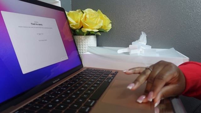 Unboxing My NEW MacBook Air | Setup, Rose Gold, & Giveaway Soon!