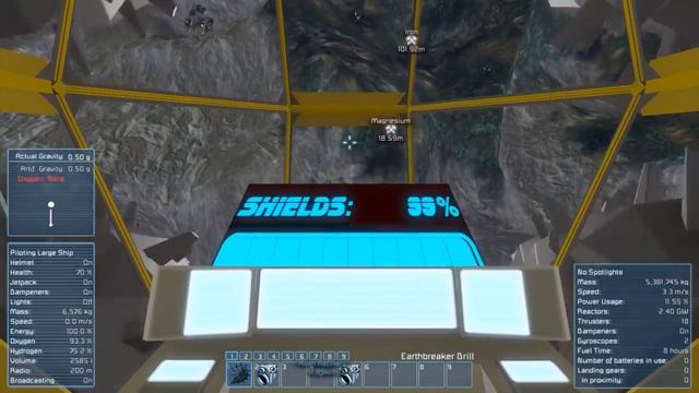 Space Engineers Planets! Ep 38: Titan Bullseye