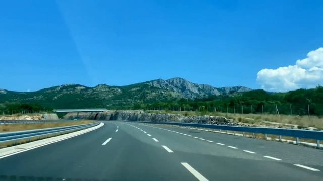 Новая дорога от Подгорицы до Колашина