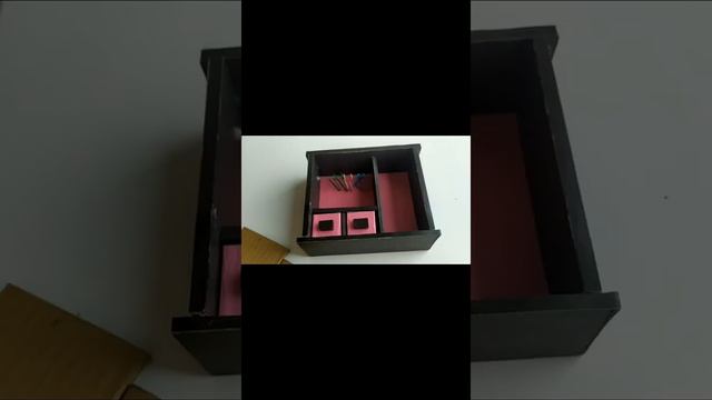 DIY Miniature House #3 Розовый шкафчик для кукол лол сюрприз.