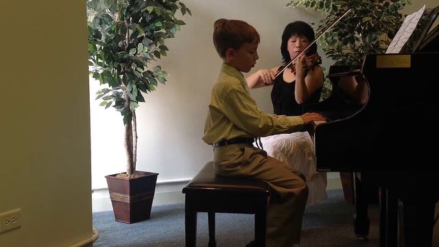 Ave Maria And Prelude No# 1 By Bach Performed As A Violin And Piano Duet