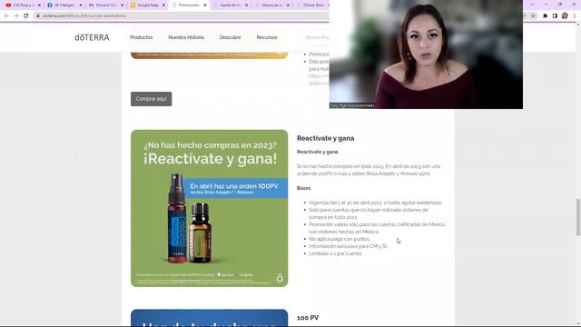Clase DoTERRA, Usos Y Beneficios Productos Mes De Abril 2023