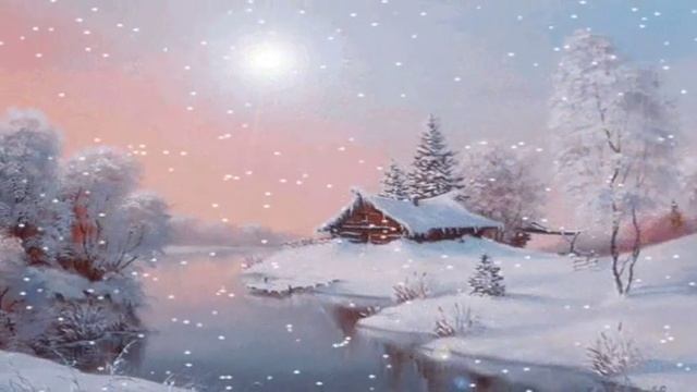 Падают снежинки.(для друзей)