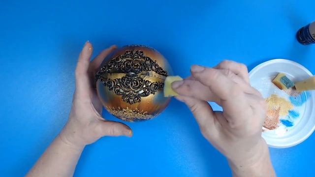 Новогодний шар  2 часть