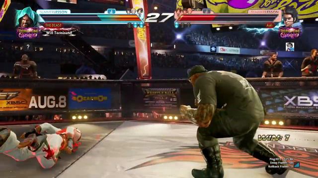 BSK (Marduk) VS Aali (Hwoarang) Tekken 7 Pakistan