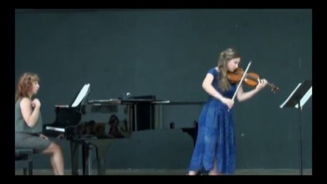 Beginning Of Barber Violin Concerto