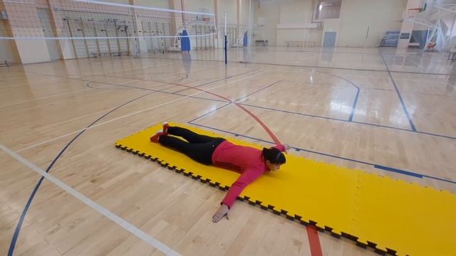 комплекс упражнений на укрепление мышц спины.