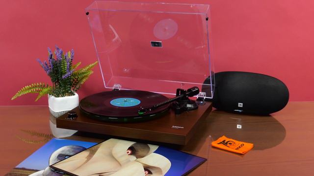 Обзор винилового проигрывателя Lenco LBT-225WA с Bluetooth