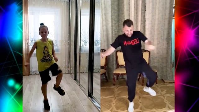 Shuffle dance. Пять танцев в одном - перетанцевал учителя ?