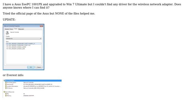 Windows 7 Ultimate On Asus EeePC 1001PX