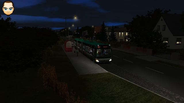 Map: Projekt Szczecin /////// Bus: Mercedes-Benz Citaro C2 XXL [OMSI2]
