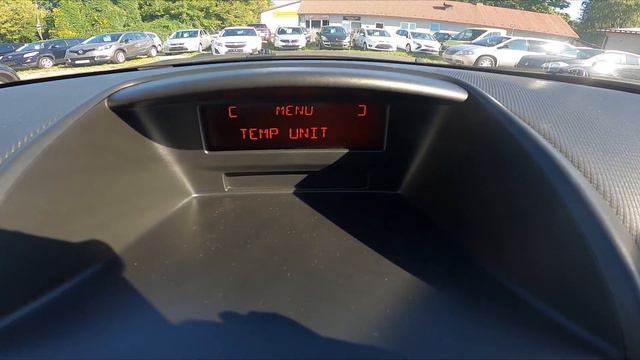 How To Change Measurement Units In Peugeot 207 ( 2006 – 2013 ) - Switch Between MPH And KMH
