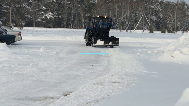 Отвал коммунальный гидравлический