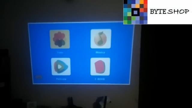 Proyector Led 2500 Lumen Hdmi Tv Hd Full Vga Usb Av Sky Dish Byteshop.com.mx