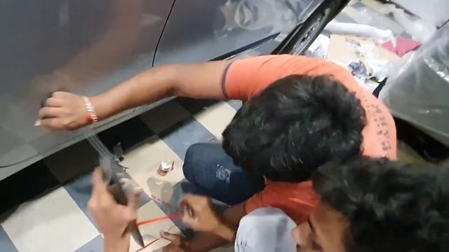 How To Assemble A Wagon R Car Side Door Protector Or Beading